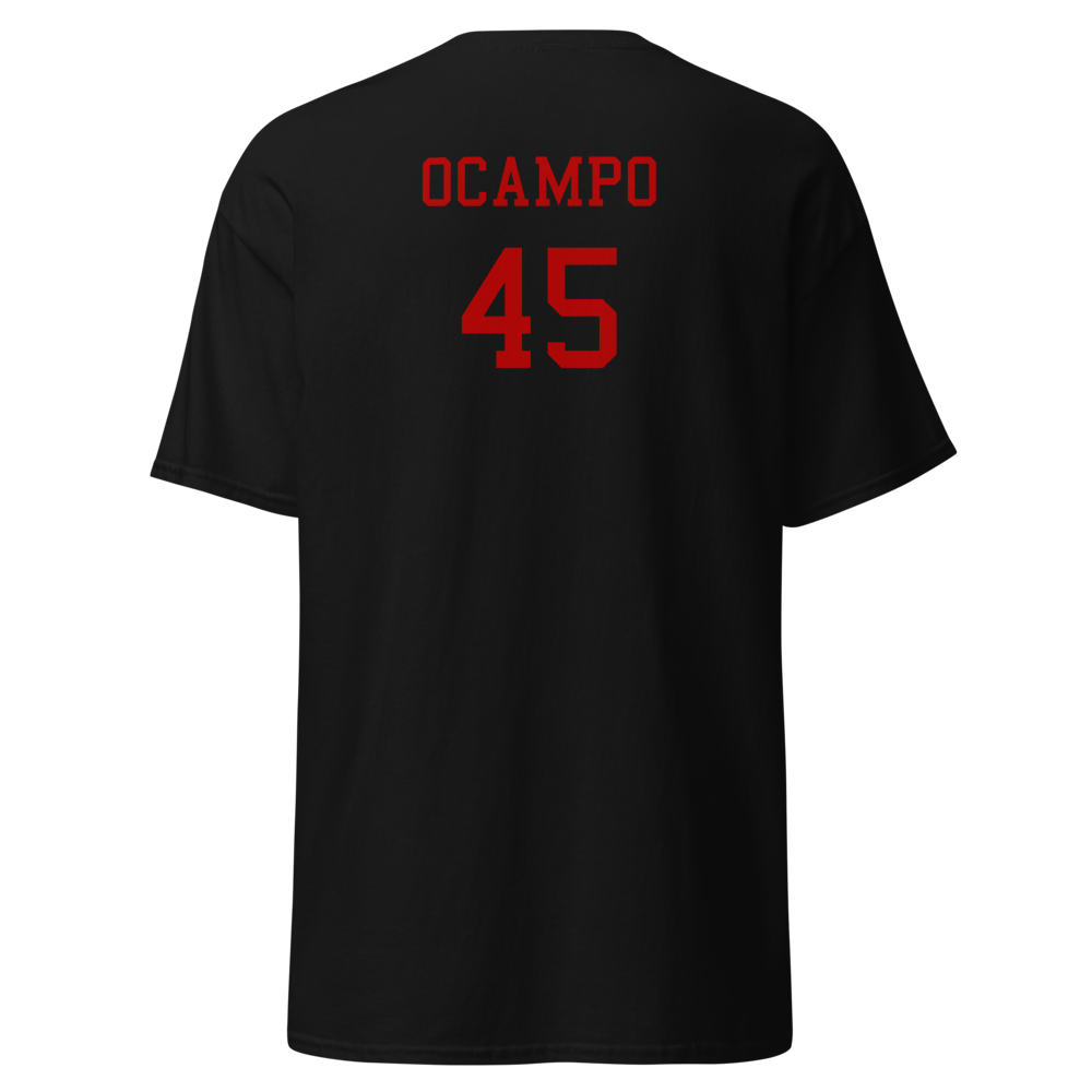 Mt. Pleasant High School Football '26 Player T-Shirt "OCAMPO"