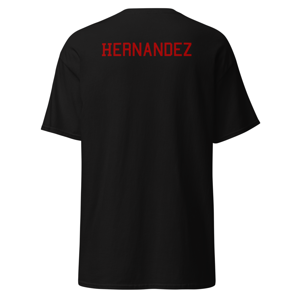 Mt. Pleasant High School Cheer '26 Player T-Shirt "Hernandez"
