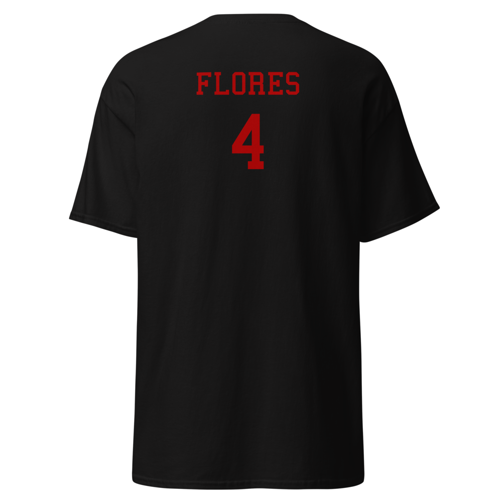 Mt. Pleasant High School Volleyball '26 Player T-Shirt "FLORES"