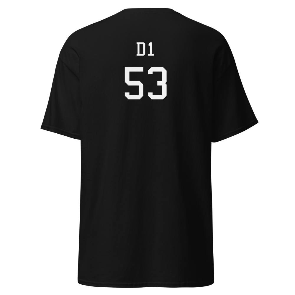 Pajaro Valley School Jacket Program- 2026 Player T-Shirt "D1"