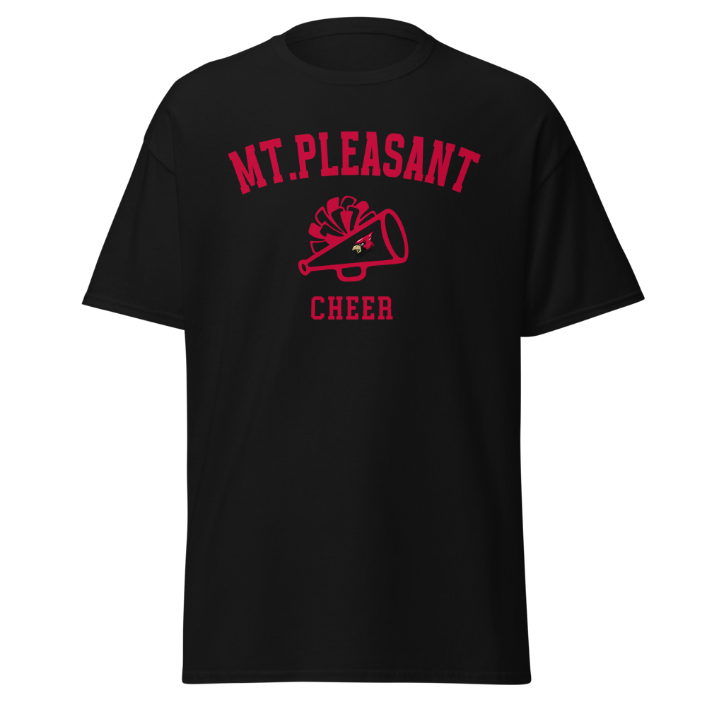 Mt. Pleasant High School Cheer '26 Player T-Shirt "CASTILLO"