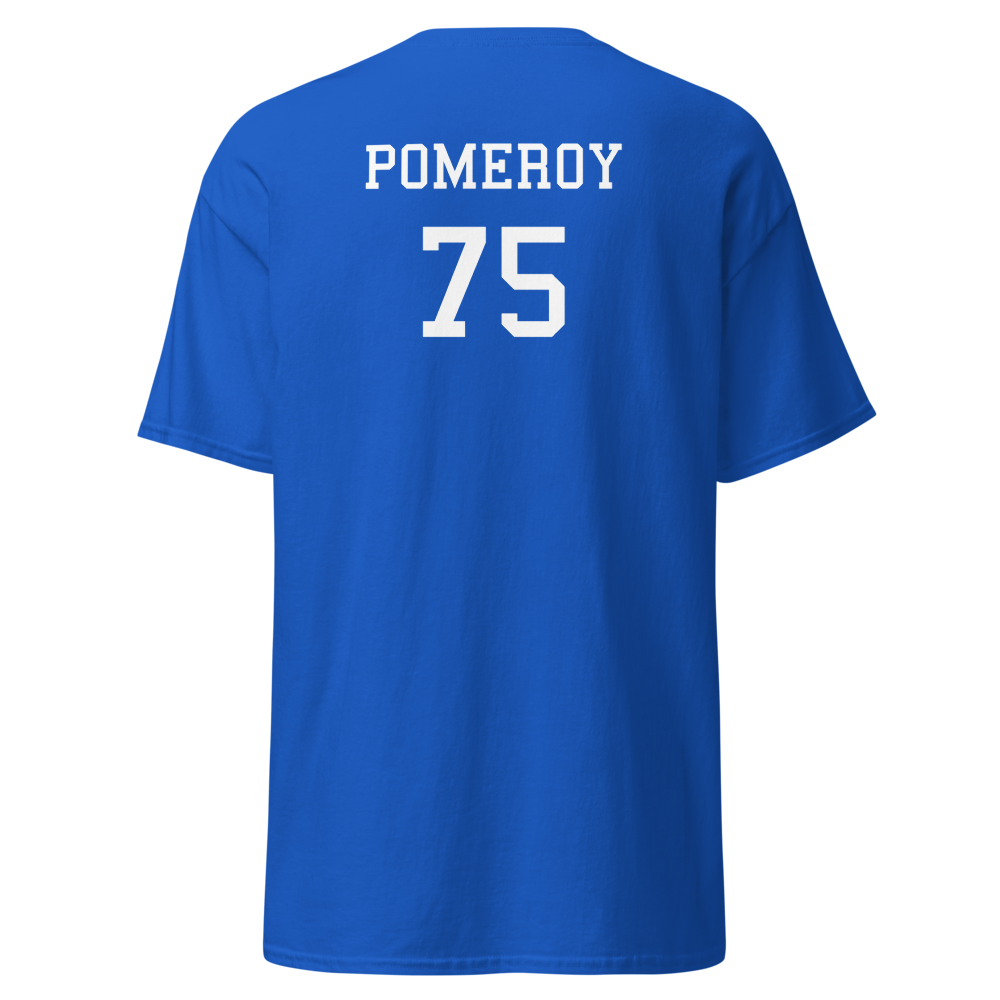 Mountain House Football '26 Player T-Shirt "POMEROY"