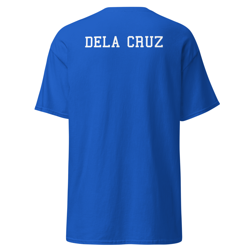 Mountain House Cheer '26 Player T-Shirt "DELA CRUZ"