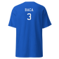 Mountain House Flag Football '26 Player T-Shirt "BACA"