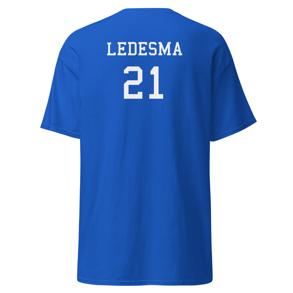Mountain House Flag Football '26 Player T-Shirt "LEDESMA"
