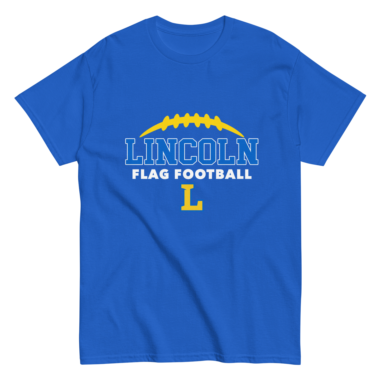 Lincoln Flag Football tee