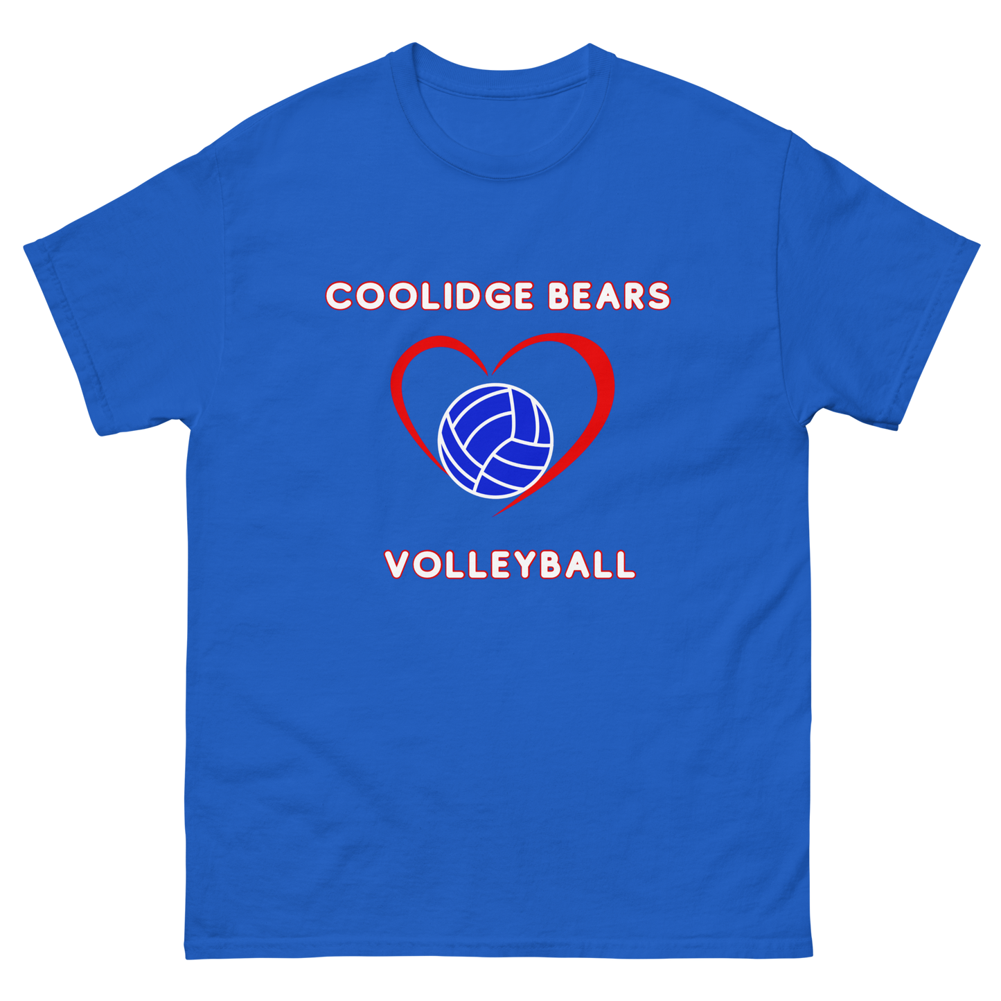 Coolidge Volleyball classic tee