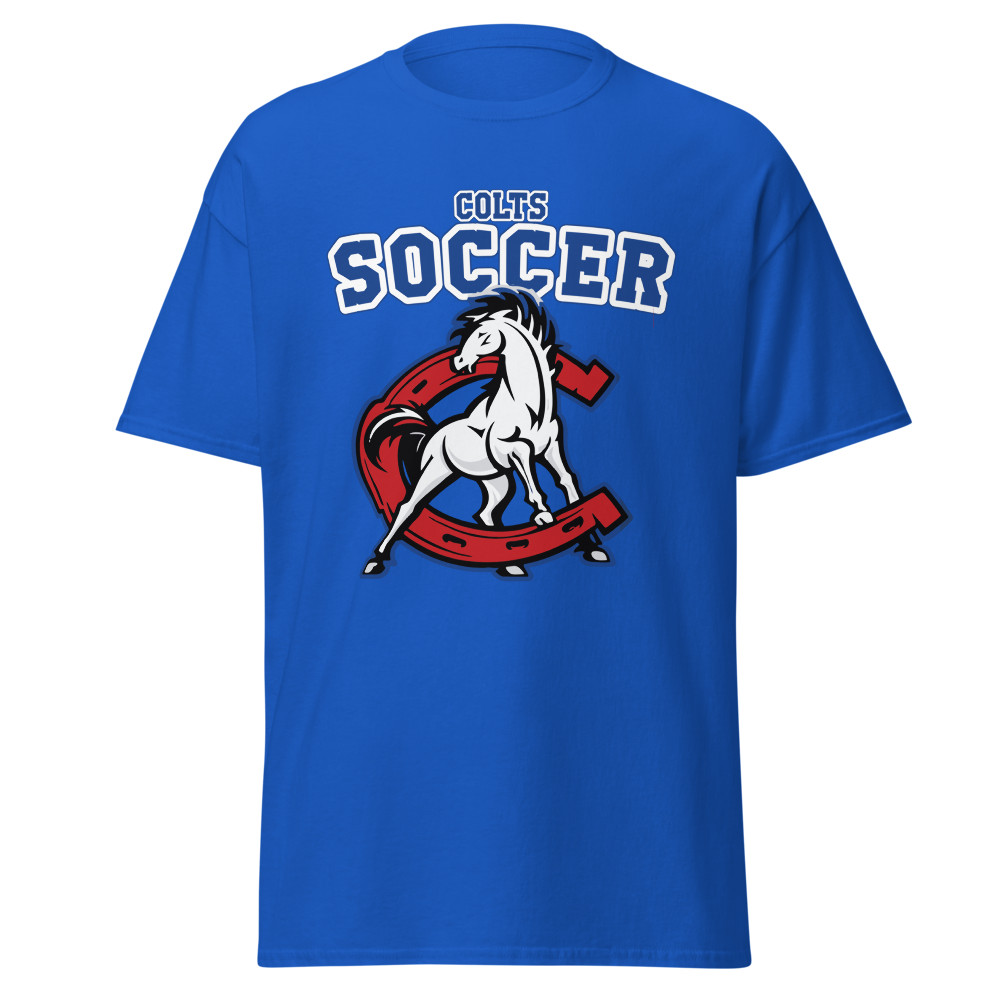 Crawford High School Boys Soccer Player T-Shirt "ARTEAGA"