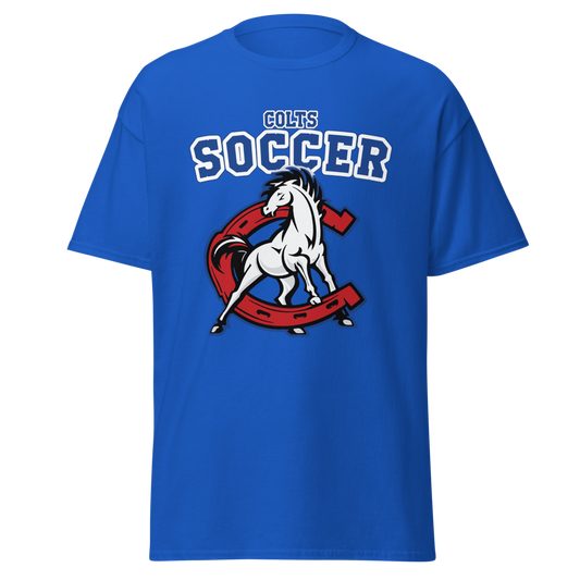 Crawford High School Boys Soccer Player T-Shirt "ANSY"