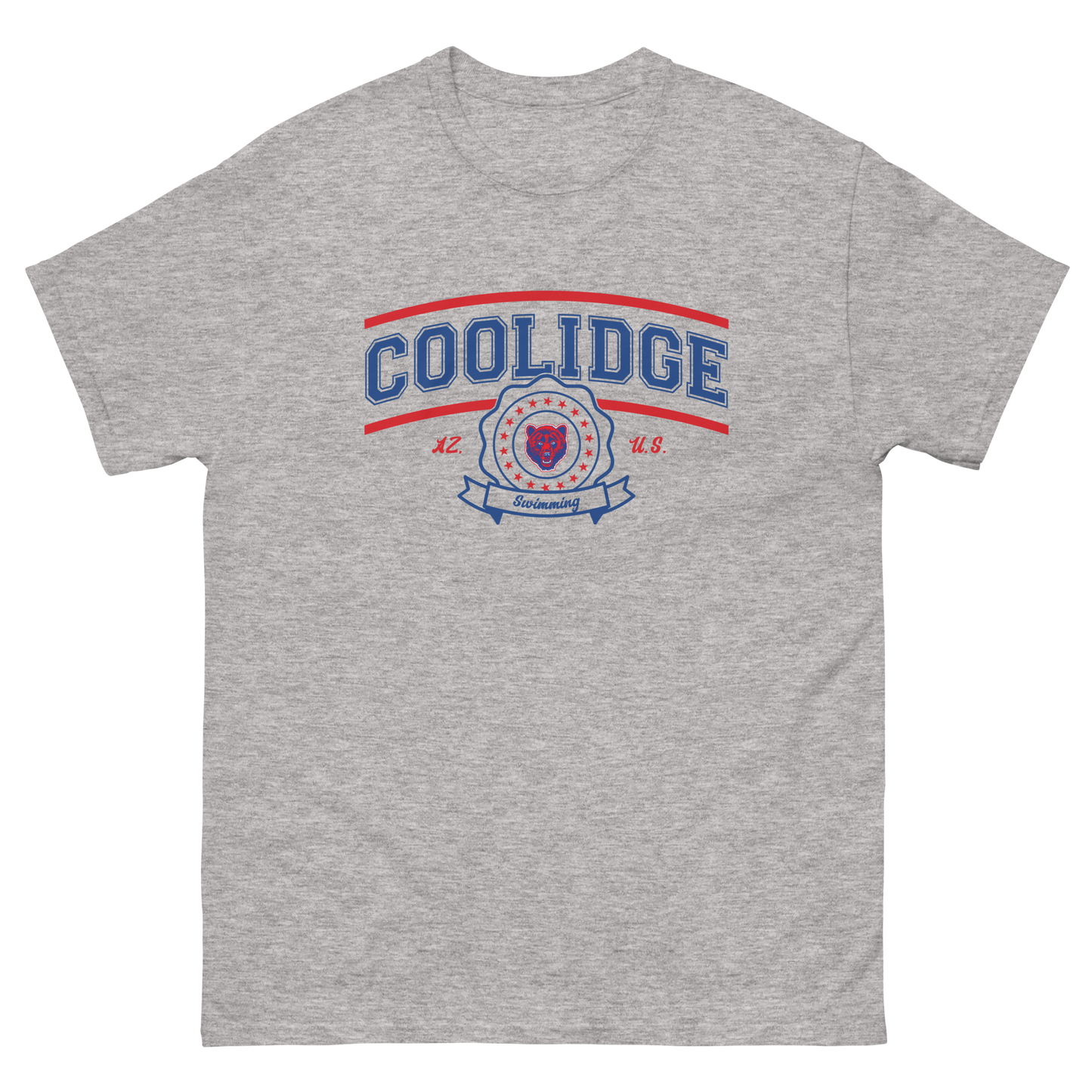 Coolidge Swim classic tee