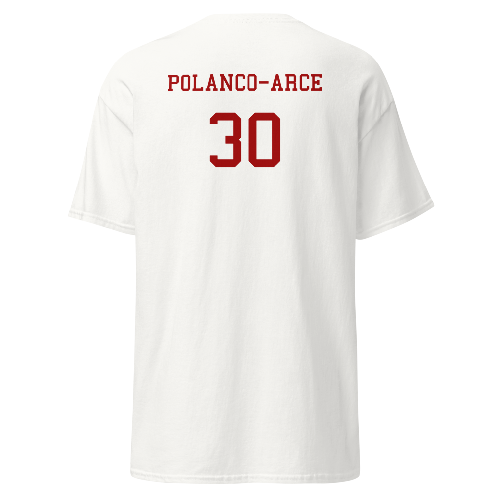 Monte Vista JV Cheer (Spring Valley) Player T-Shirt "POLANCO-ARCE"
