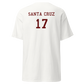 San Jose Cheer Player T-Shirt "SANTA CRUZ"