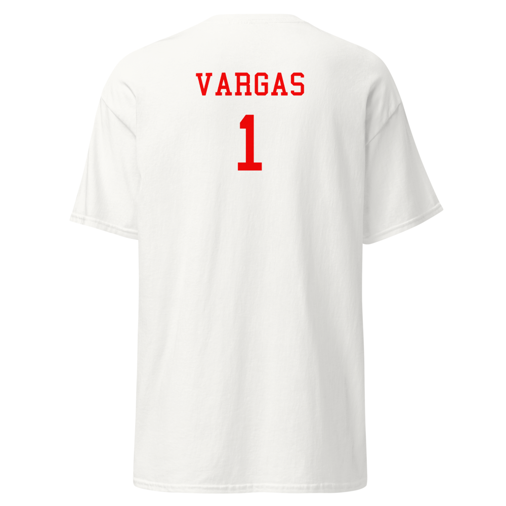 Bolsa Grande Football Player T-Shirt "VARGAS"