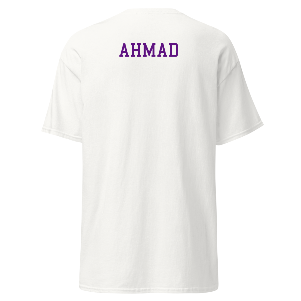 Diamond Bar Boys Soccer Player T-Shirt "AHMAD"