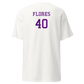 Diamond Bar Football Player T-Shirt "FLORES"