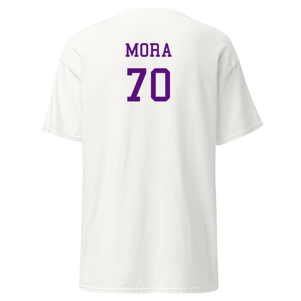 Diamond Bar Football Player T-Shirt "MORA"