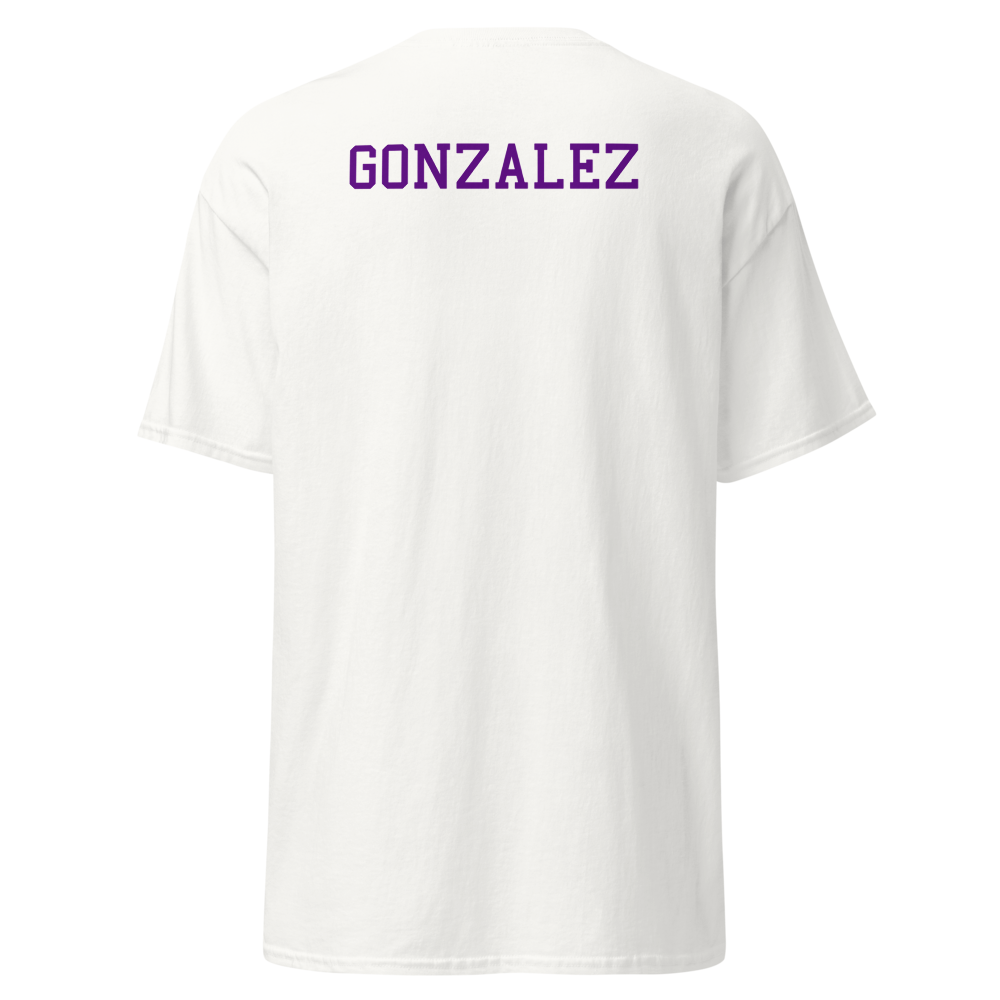 Diamond Bar Football Player T-Shirt "GONZALEZ"