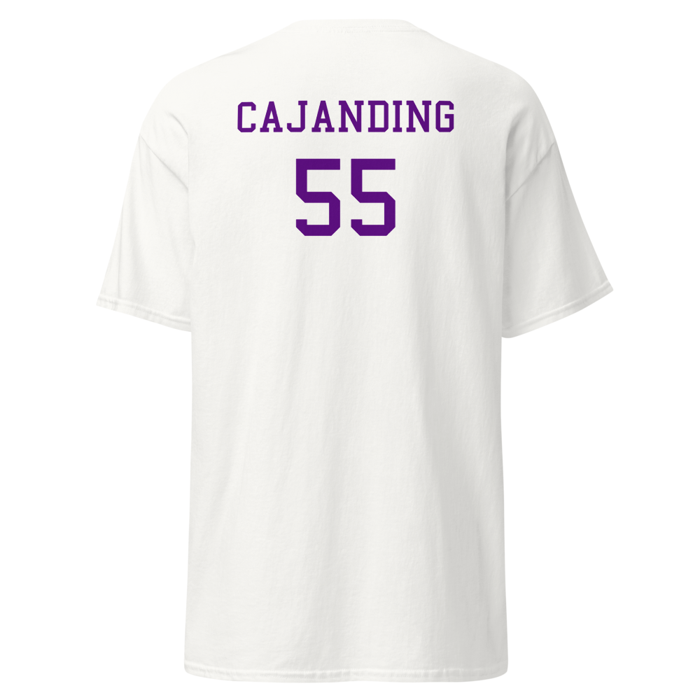 Diamond Bar Football Player T-Shirt "CAJANDING"