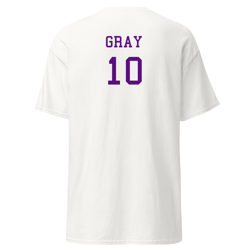 Diamond Bar Girls Basketball Player T-Shirt "GRAY"