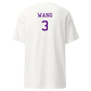 Diamond Bar Baseball Player T-Shirt "WANG"