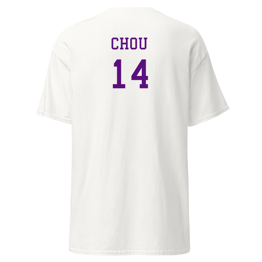 Diamond Bar Baseball Player T-Shirt "CHOU"
