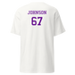 Blount 9th Grade Player T-Shirt "JOHNSON"