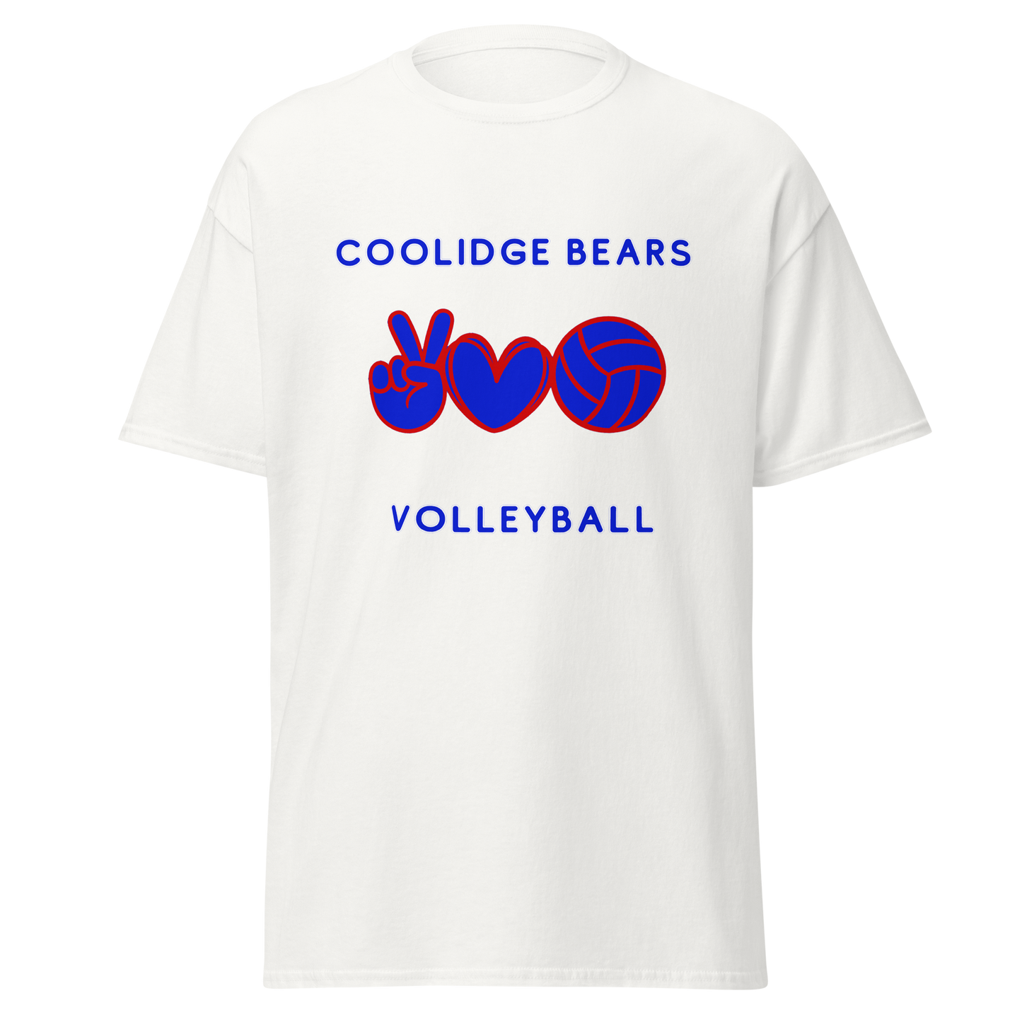 Coolidge Volleyball classic tee