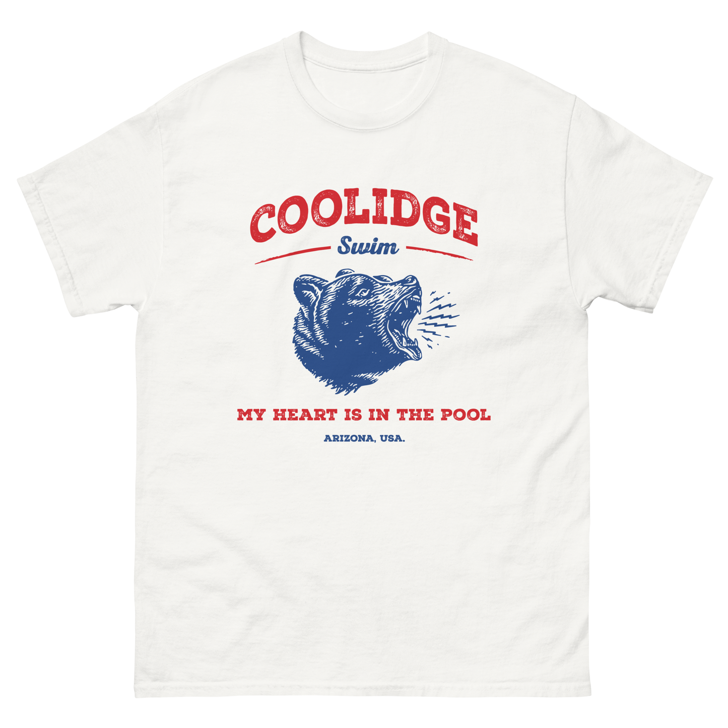 Coolidge Swim classic tee