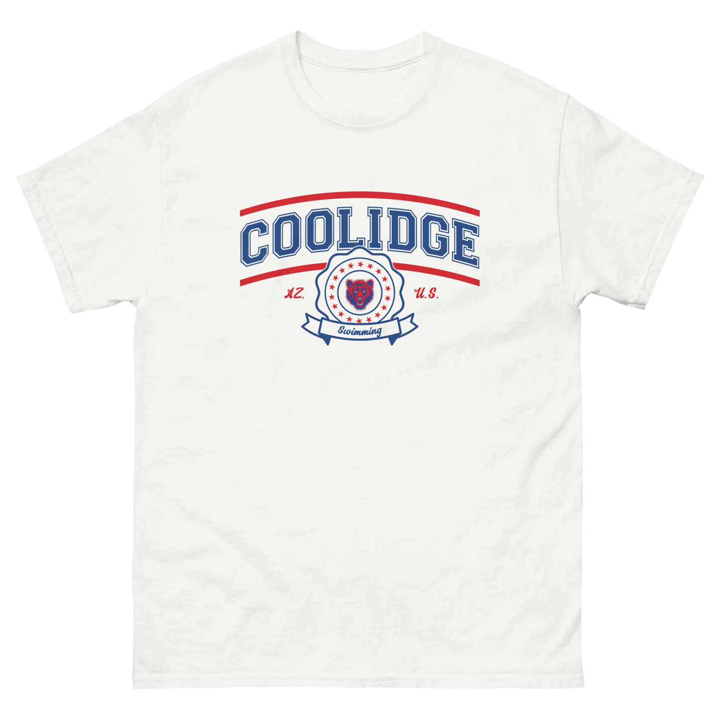 Coolidge Swim classic tee