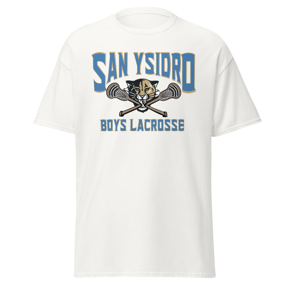 San Ysidro Boys Lacrosse Player T-Shirt "MENDEZ"