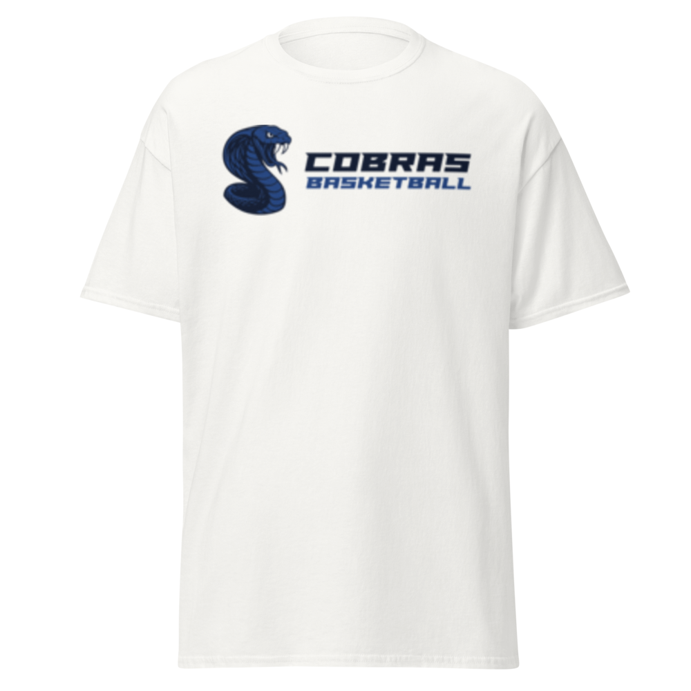 University Prep High School (MI)- Boys Basketball Player T-Shirt "WOODS JR"