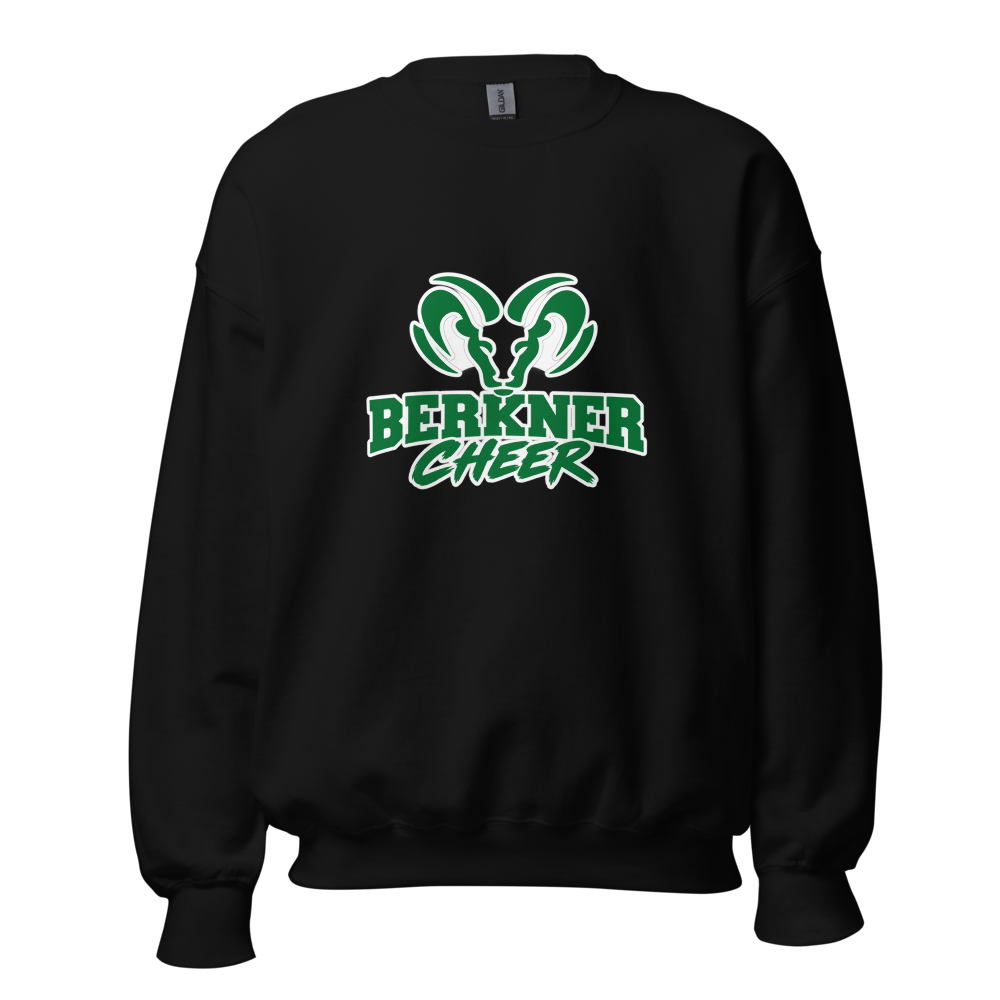 Berkner Cheer - Unisex Crew Neck Sweatshirt