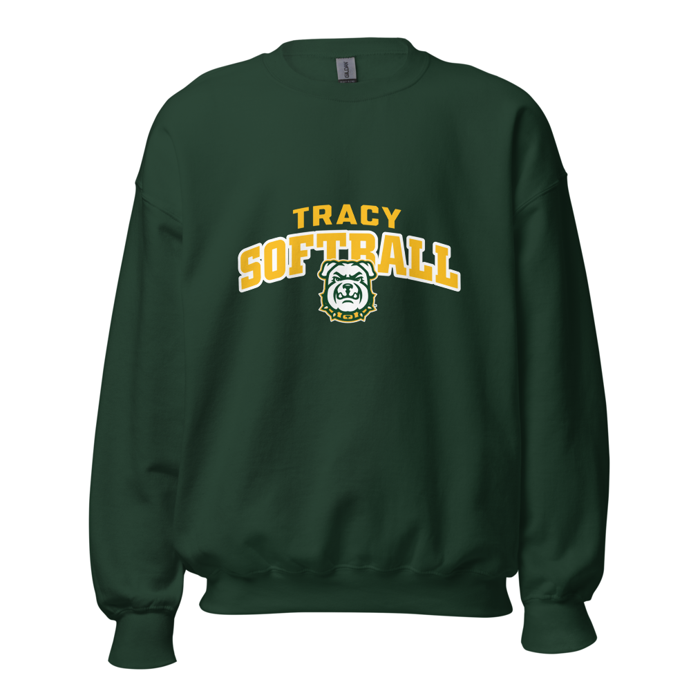 Tracy Softball New Unisex Crew Neck Sweatshirt