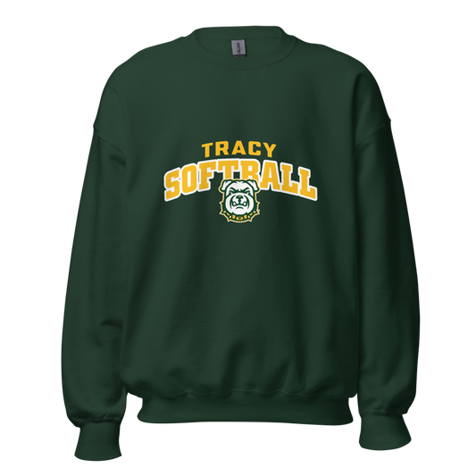 Tracy Softball New Unisex Crew Neck Sweatshirt