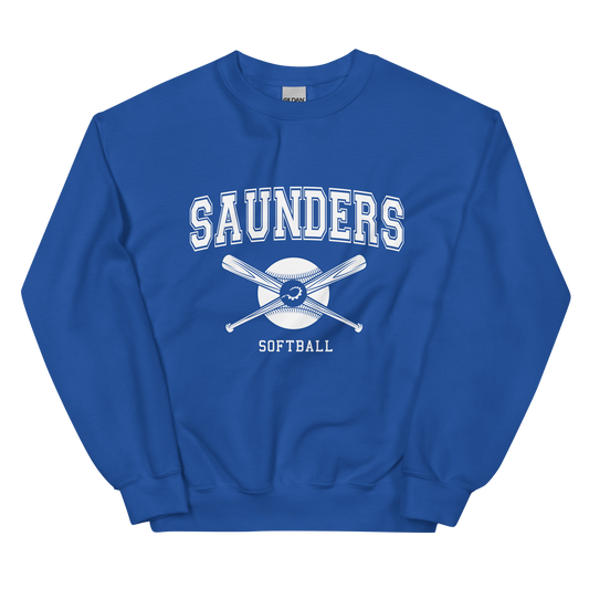 Saunders High School Softball Sweatshirt