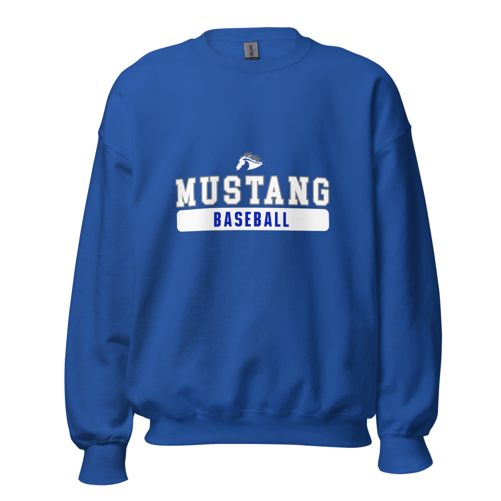 Mountain House Baseball Unisex Crew Neck Sweatshirt