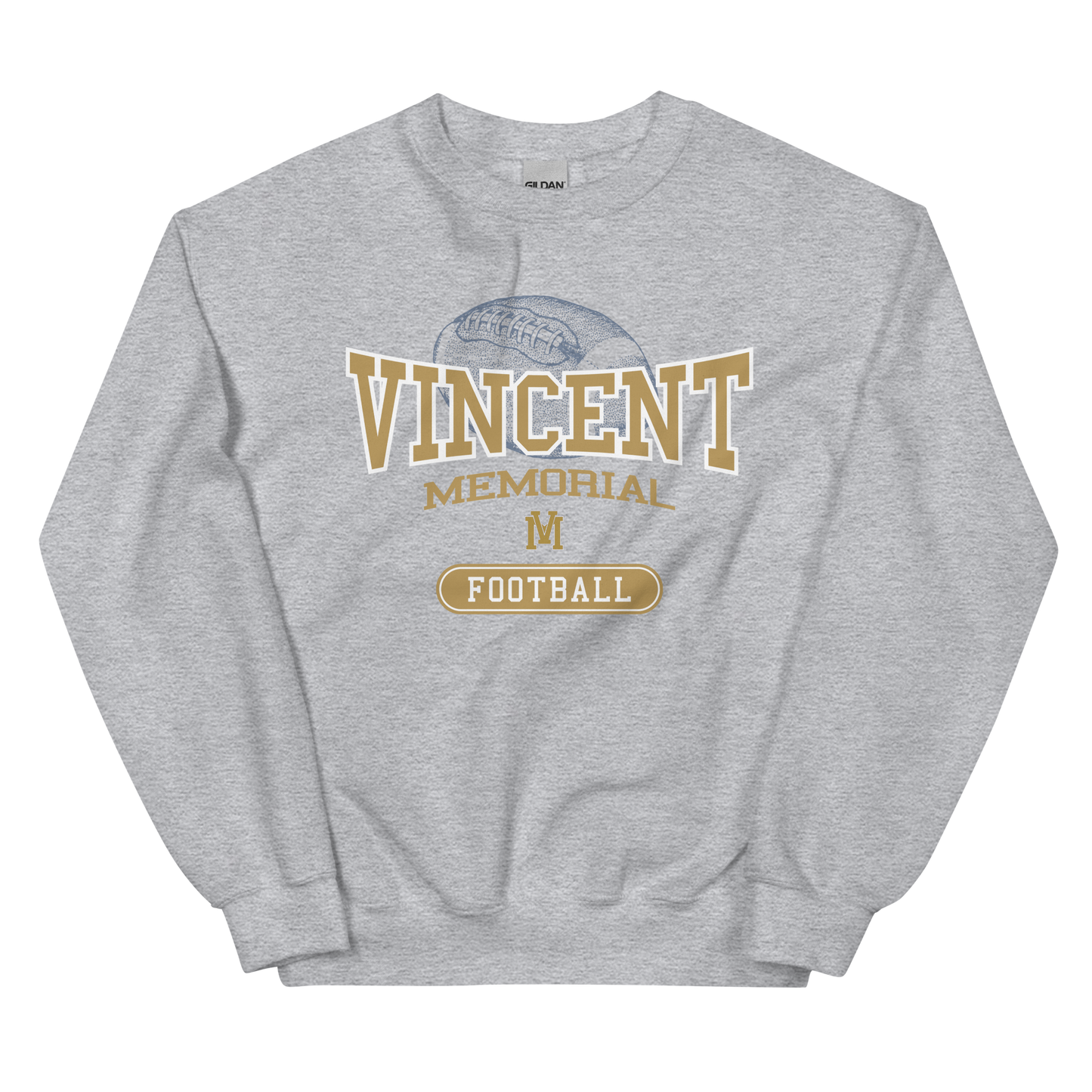 Vincent Memorial Football Sweatshirt