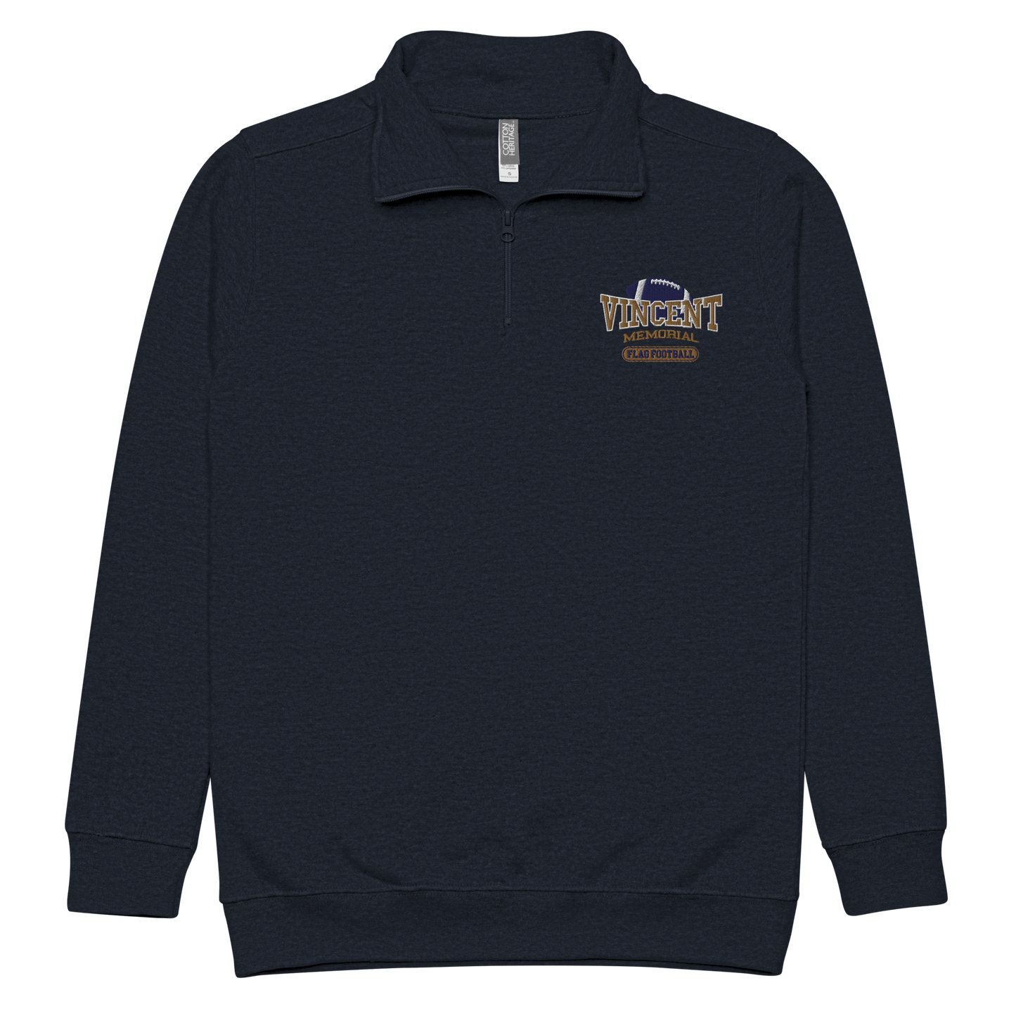 Vincent Memorial Flag Football Unisex fleece pullover