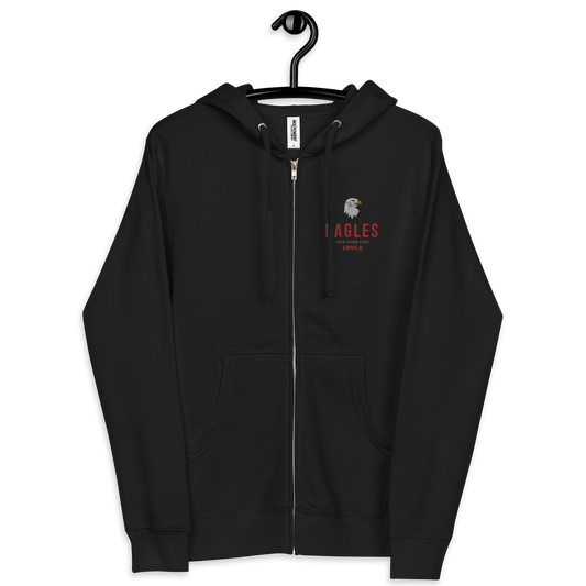 SRVCA Unisex fleece zip up hoodie