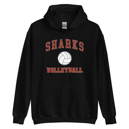 Sharks Volleyball Unisex Hoodie