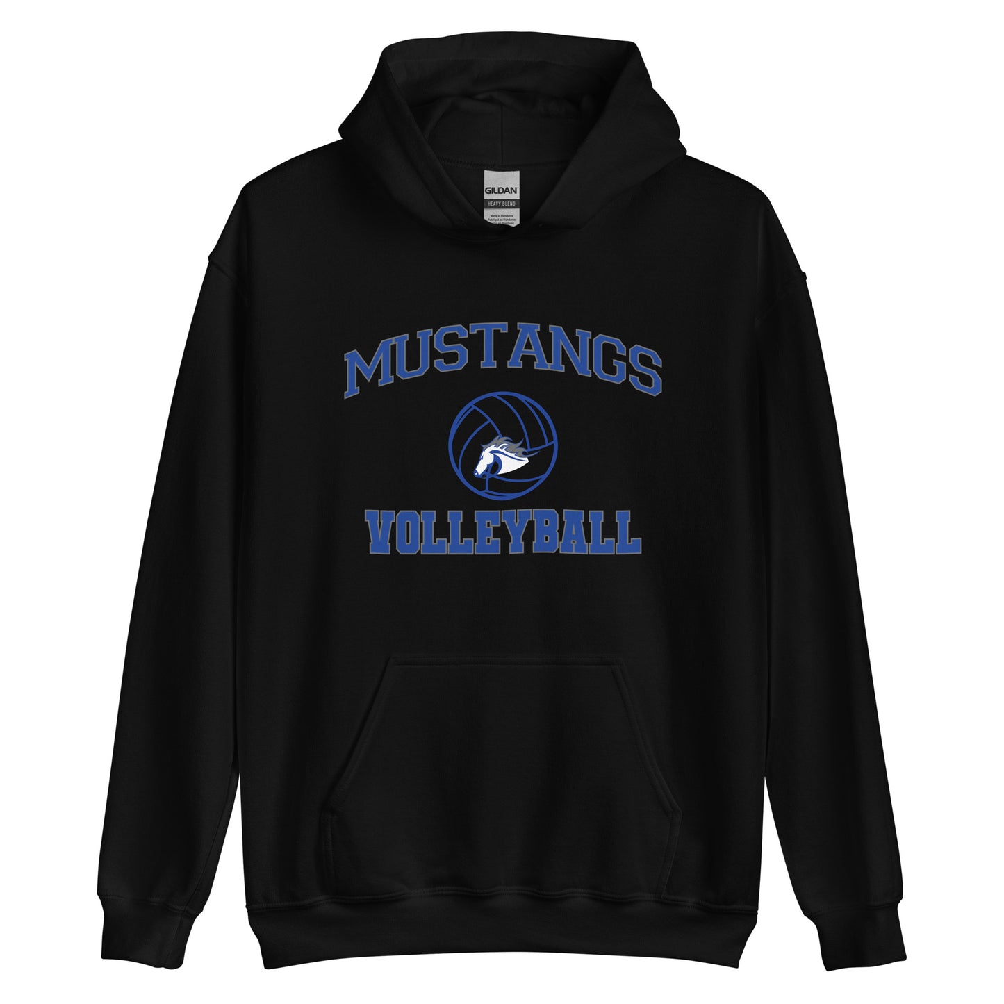 Mustang Volleyball Unisex Hoodie