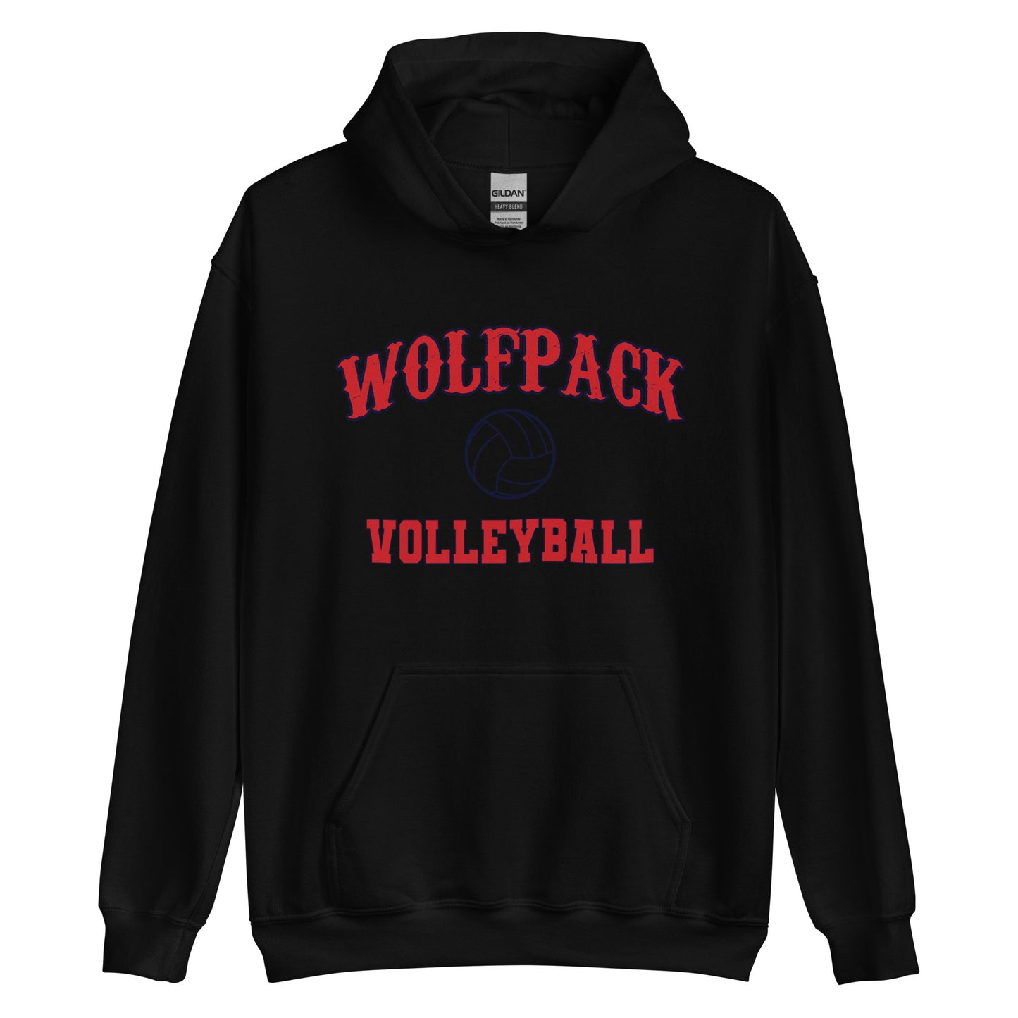 Wolfpack Volleyball  Unisex Hoodie