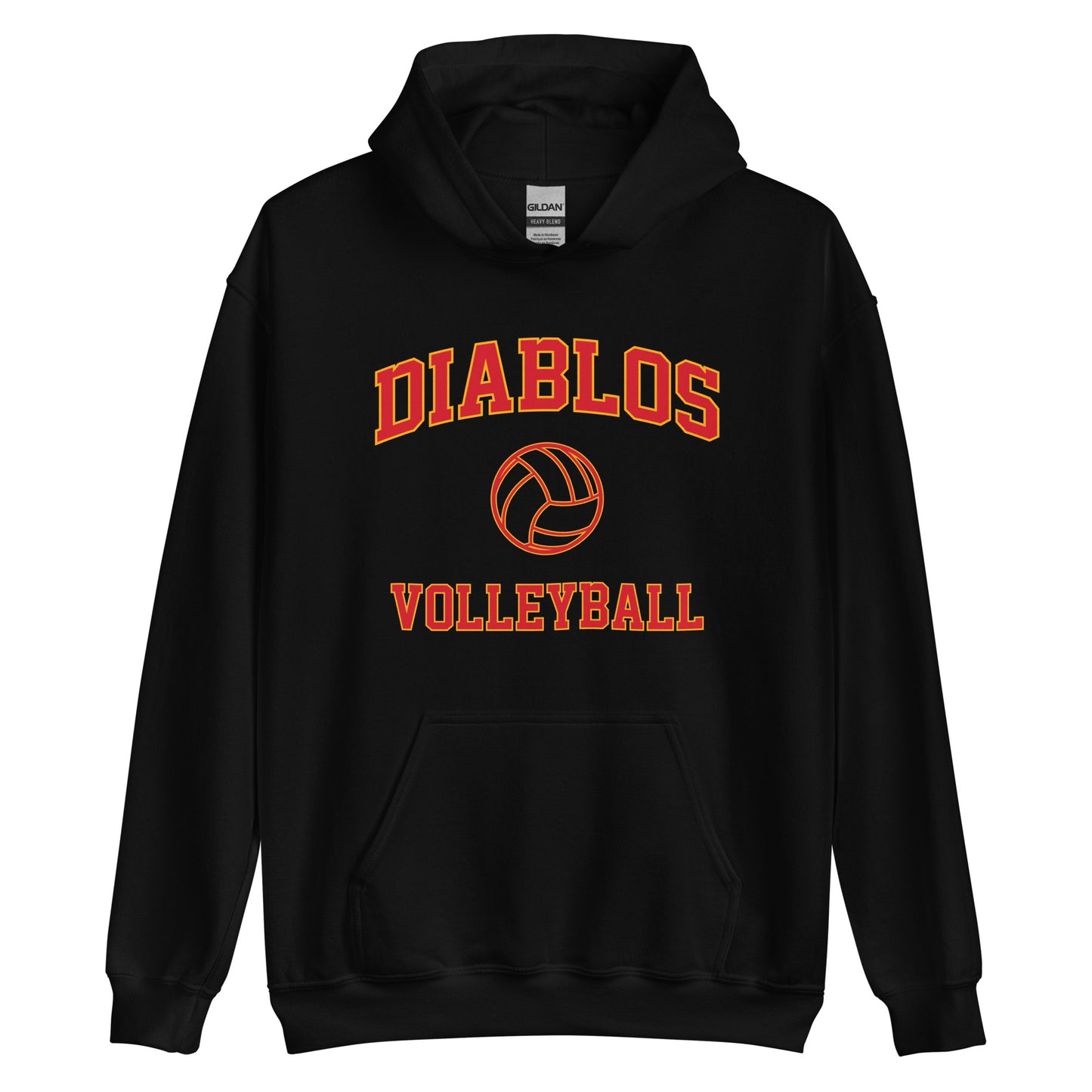 Diablos Volleyball Unisex Hoodie