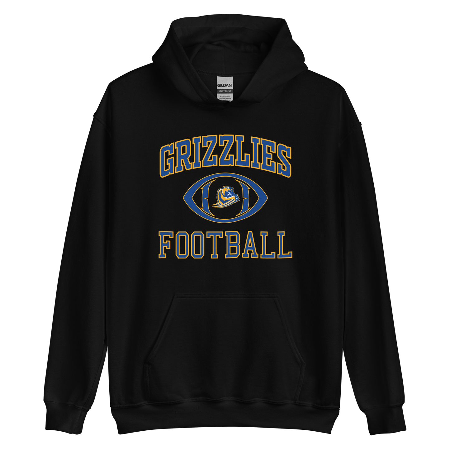 Grizzlies Football Unisex Hoodie