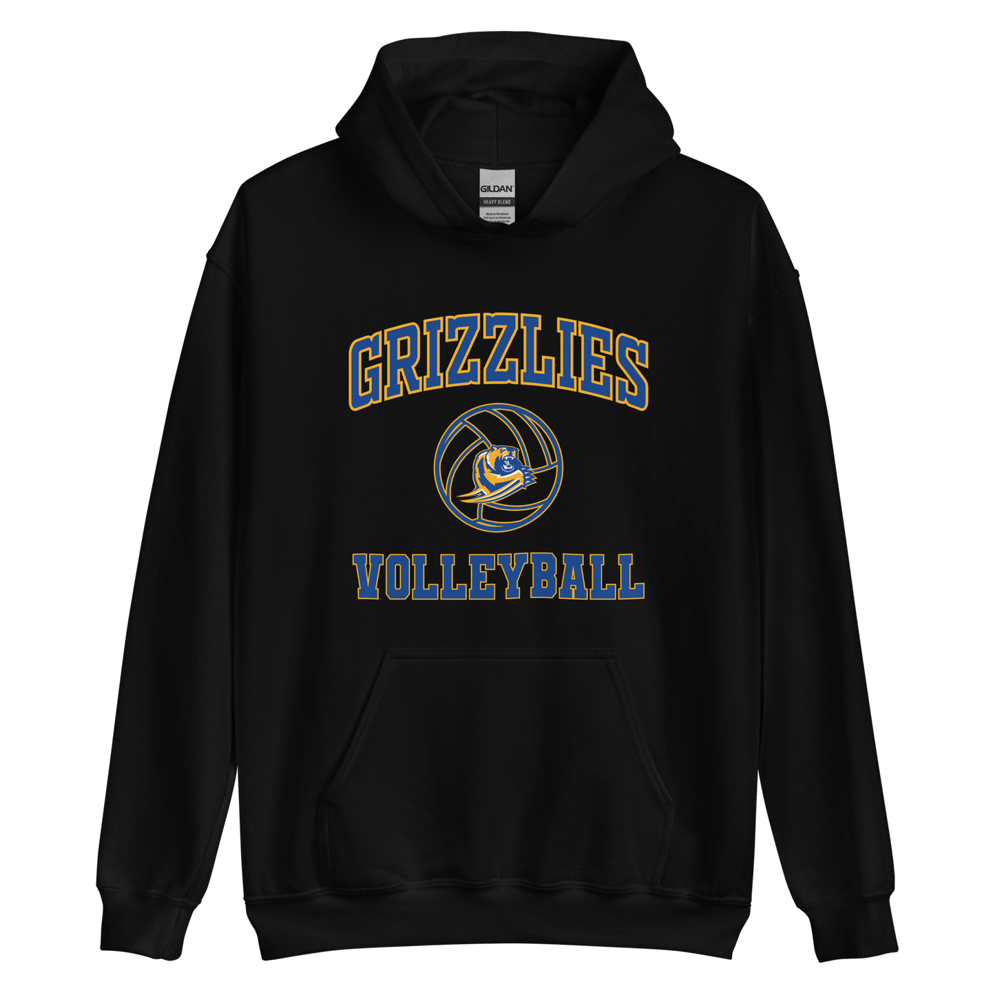 Grizzlies Volleyball Unisex Hoodie