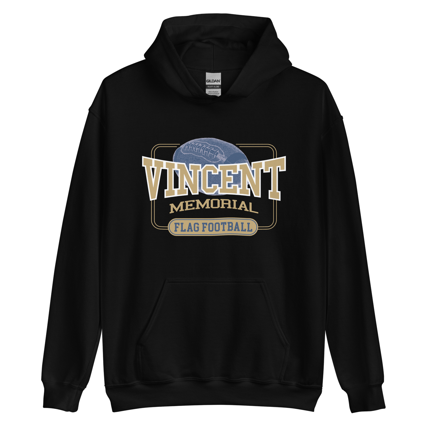 Vincent Memorial Flag Football Hoodie