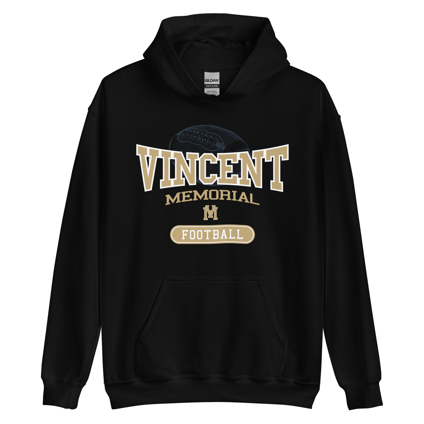 Vincent Memorial Football Hoodie