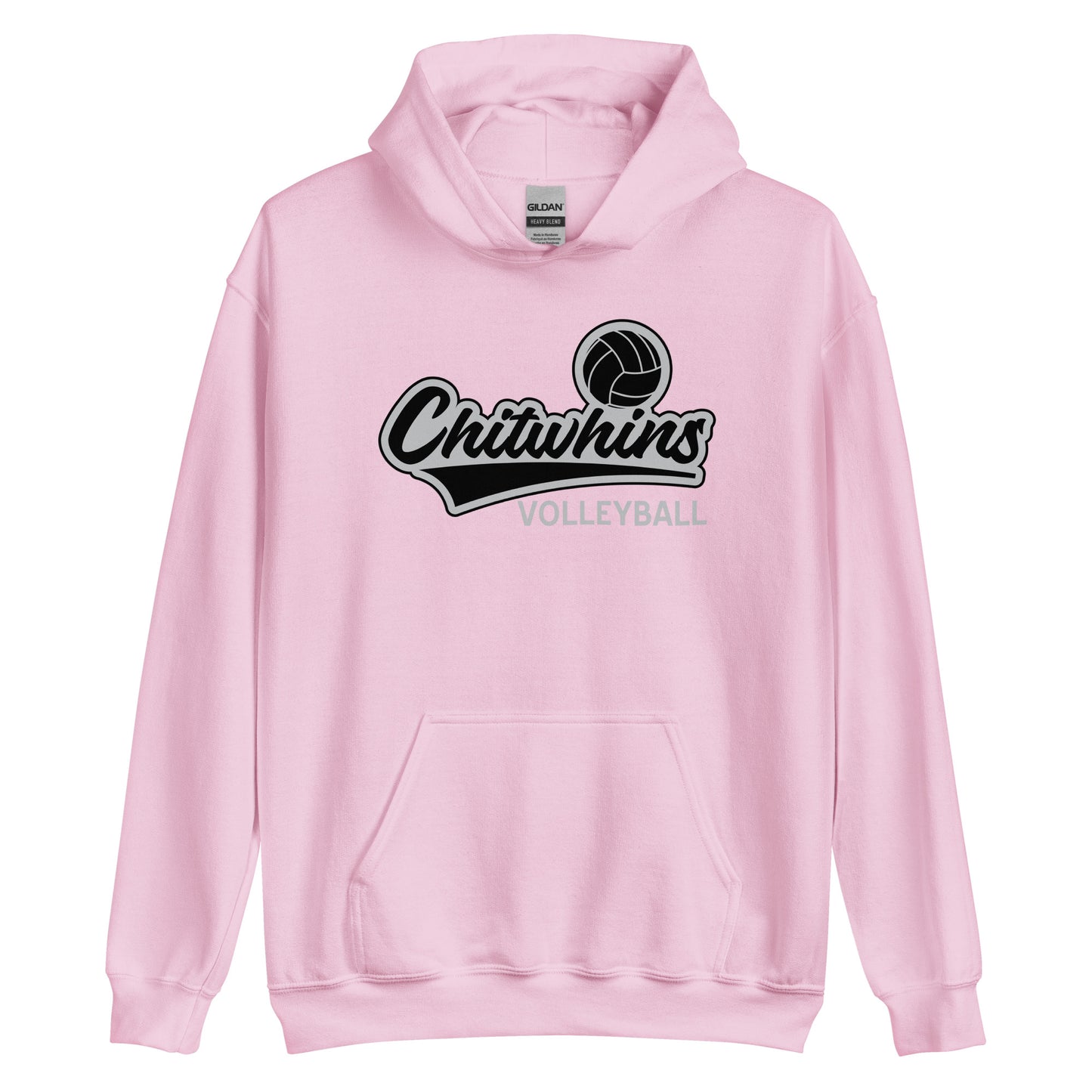 Chitwhins Middle s Volleyball Unisex Hoodie