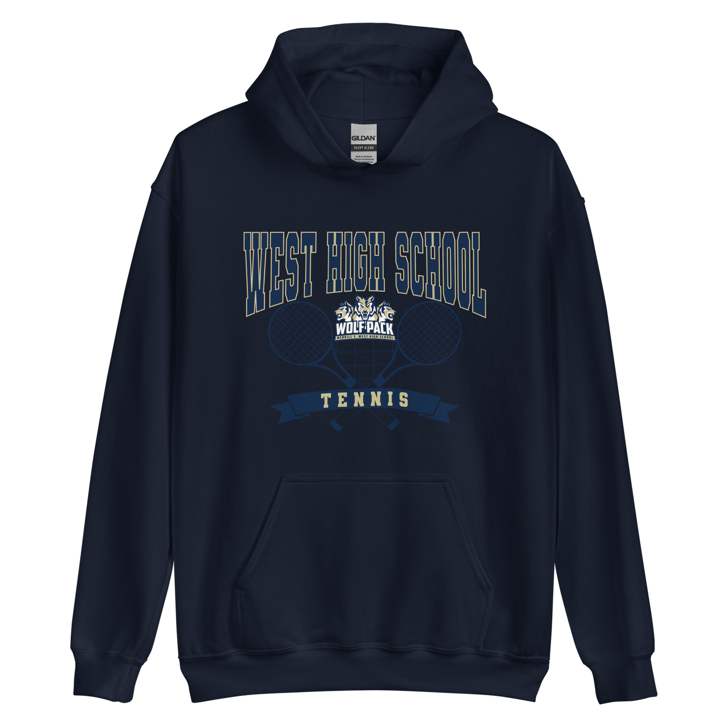 West Tennis Unisex Hoodie