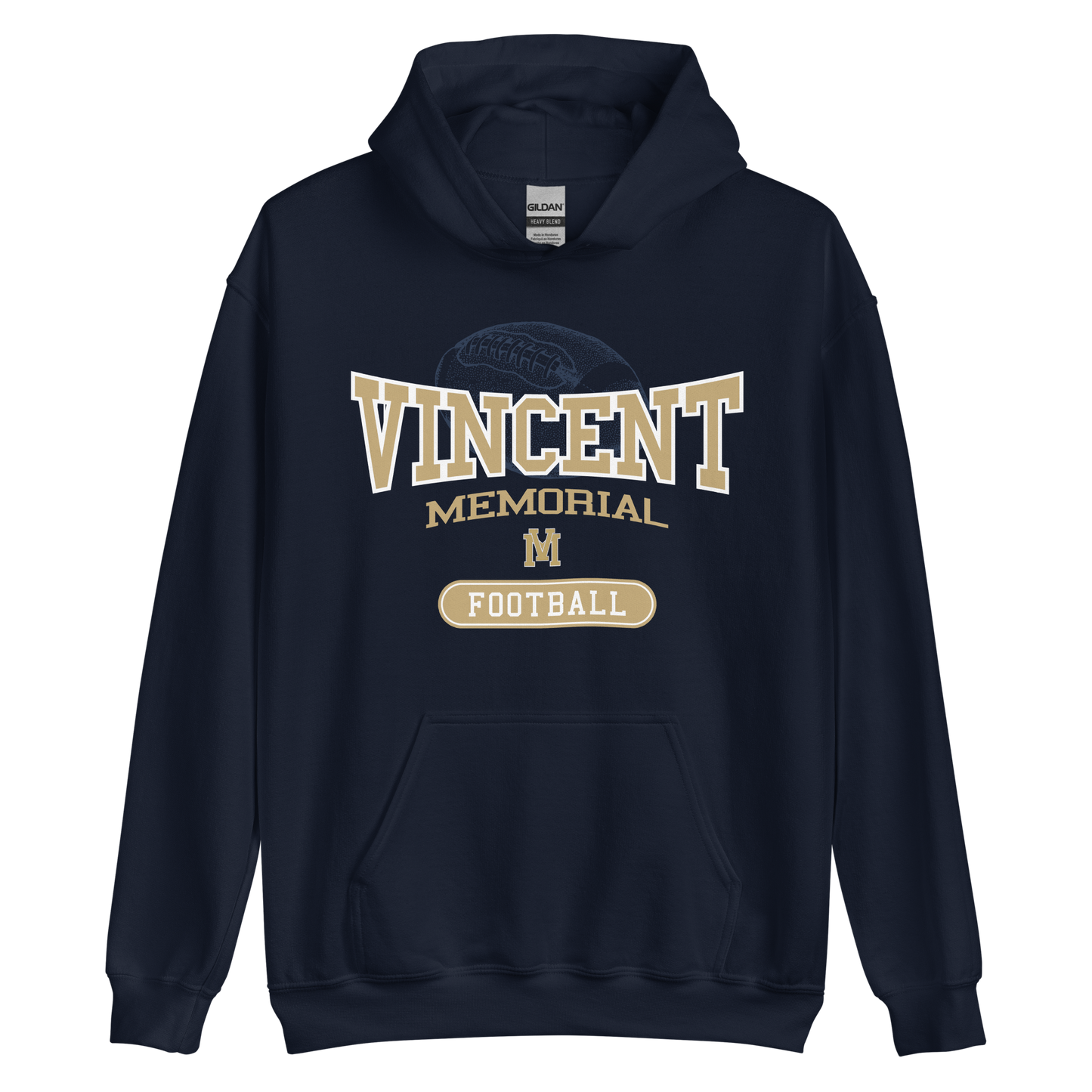 Vincent Memorial Football Hoodie